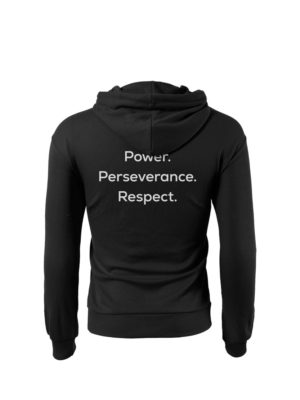 Men's Hoodie Black Back