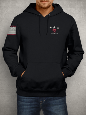 Trust In god Not Politicians Hoodie Front